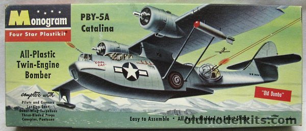 Monogram 1/104 Consolidated PBY-5A Catalina with Rubber Tires, P8-98 plastic model kit